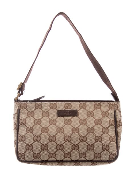 gucci pochette san valentino|gucci canvas handbags.